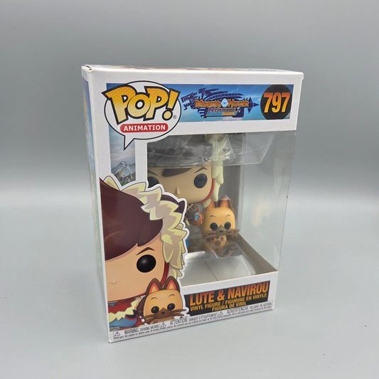 Funko Pop! Monster Hunter	#797 Lute & Navirou		Animation	Vinylfigur