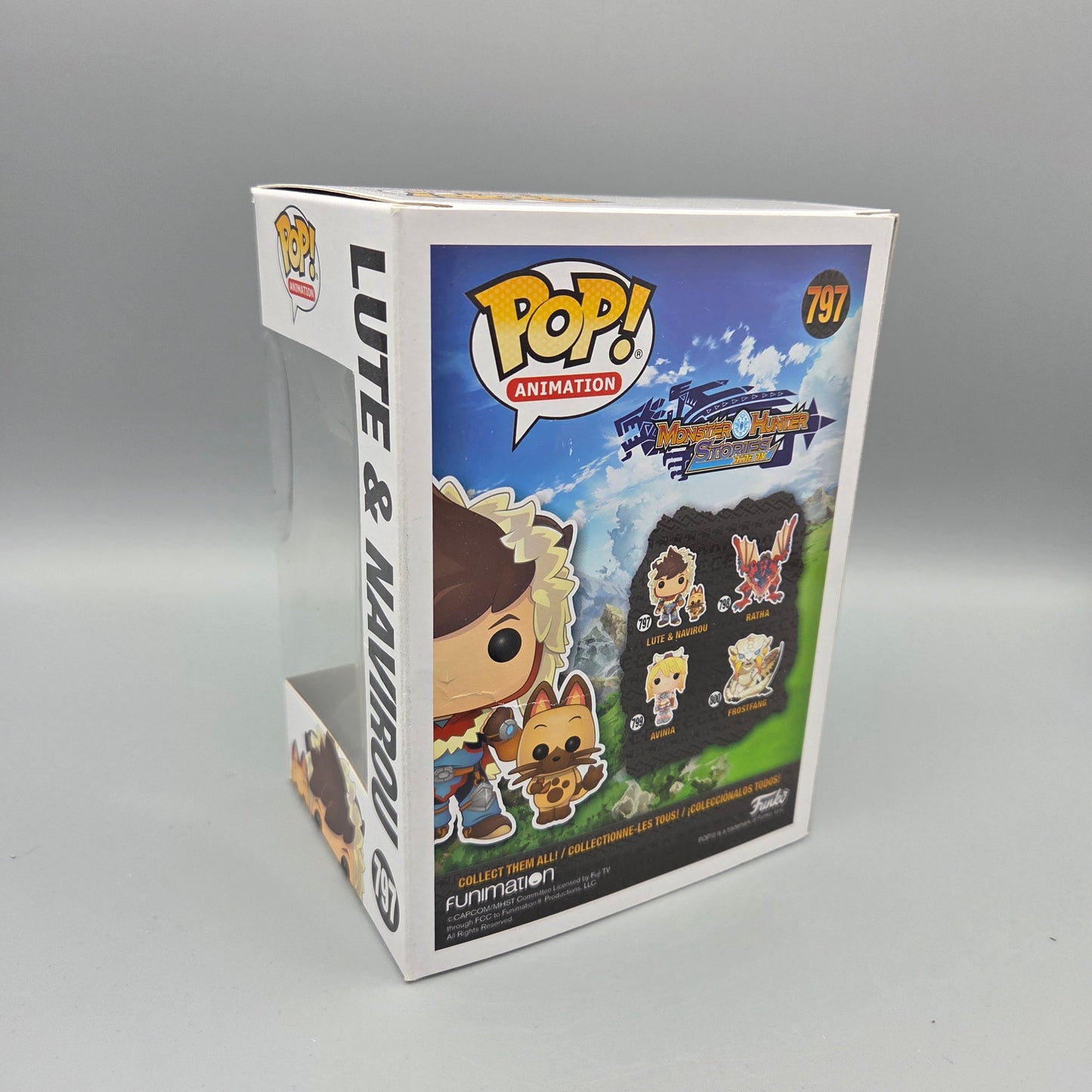 Funko Pop! Monster Hunter	#797 Lute & Navirou		Animation	Vinylfigur