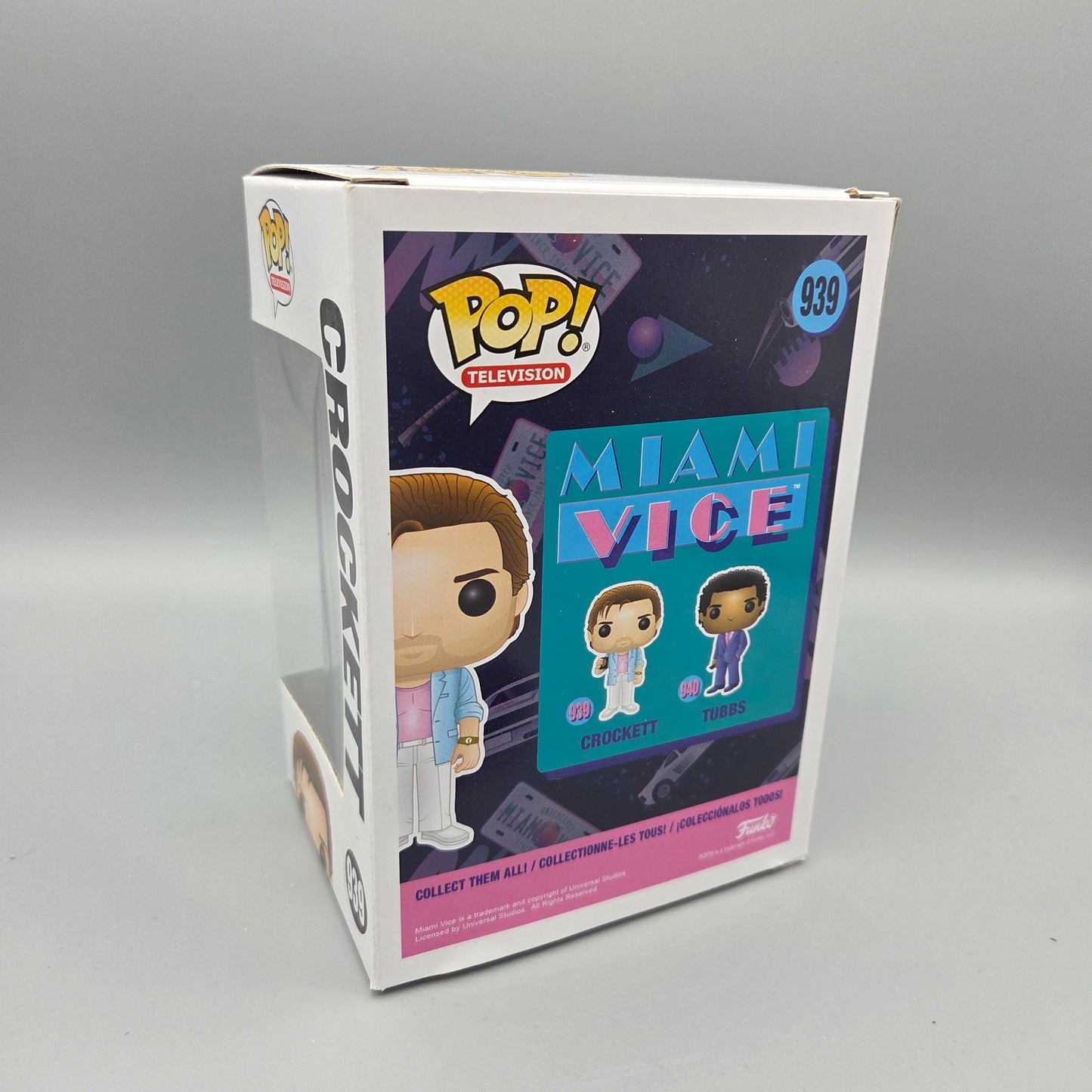 Funko Pop! Miami Vice	#939 Crockett		Television	Vinylfigur