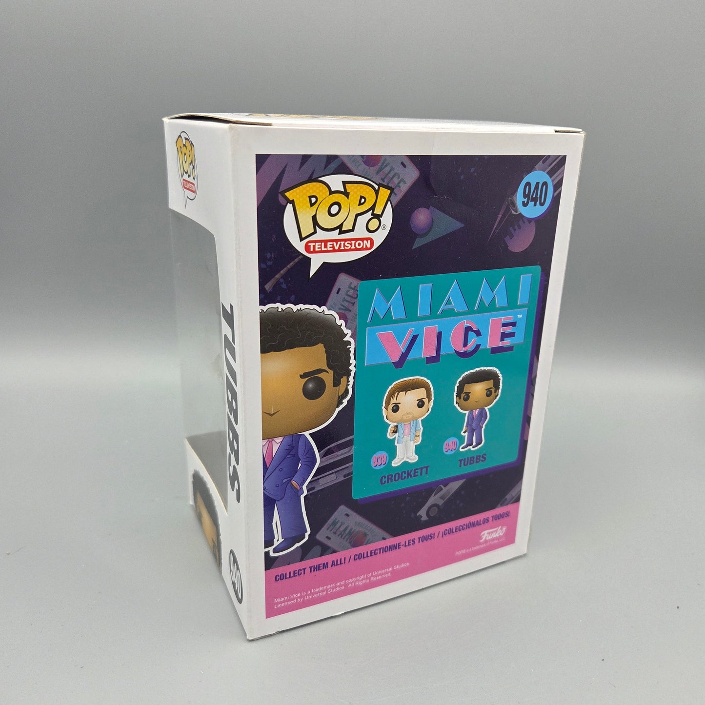 Funko Pop! Miami Vice	#940 Tubbs		Television	Vinylfigur