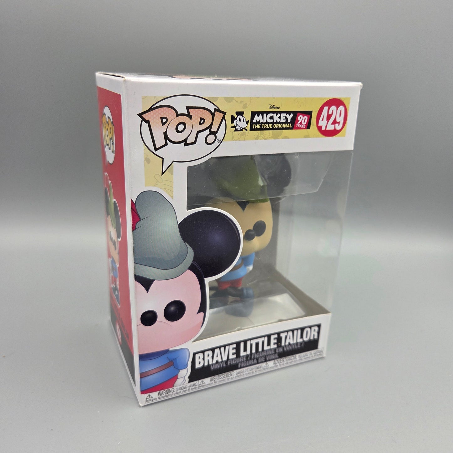 Funko Pop! Mickey	#429 Brave Little Tailor		Disney	Vinylfigur