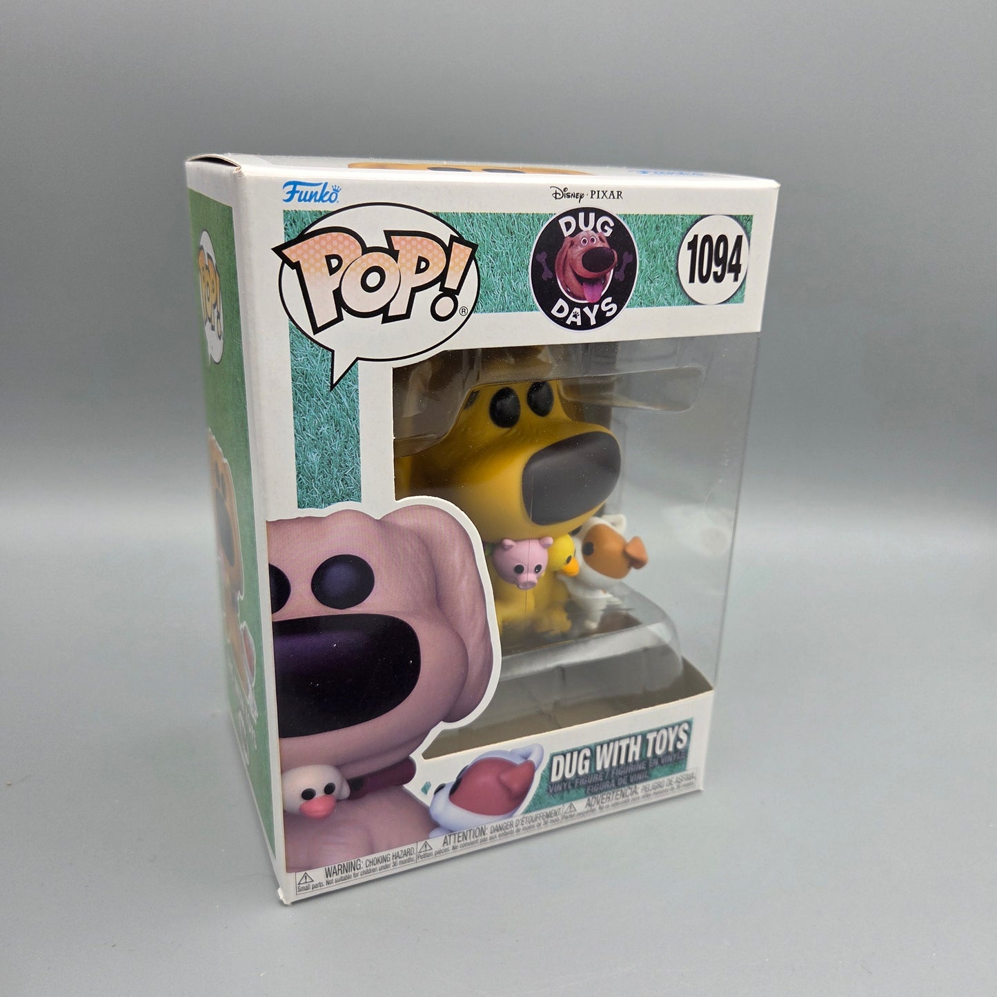 Funko Pop! Dug Days	#1094 Dug with Toys		Disney	Vinylfigur