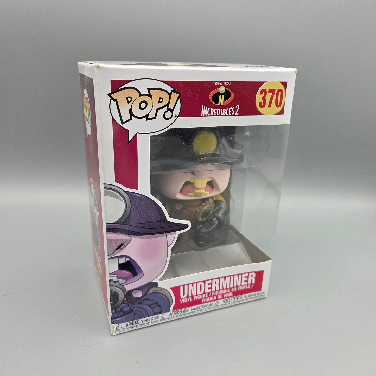 Funko Pop! Incredibles 2	#370 Underminer		Disney	Vinylfigur