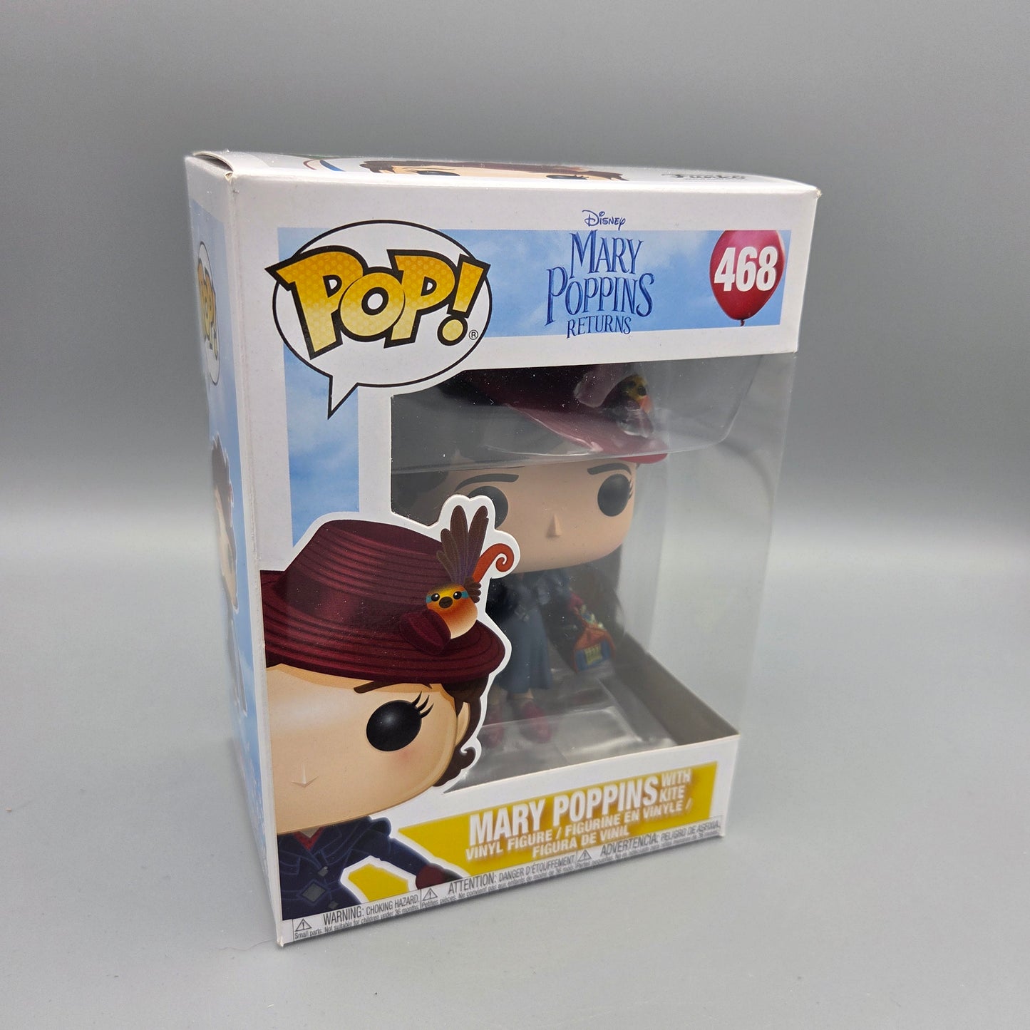 Funko Pop! Mary Poppins Returns	#468 Mary Poppins with Kite		Disney	Vinylfigur