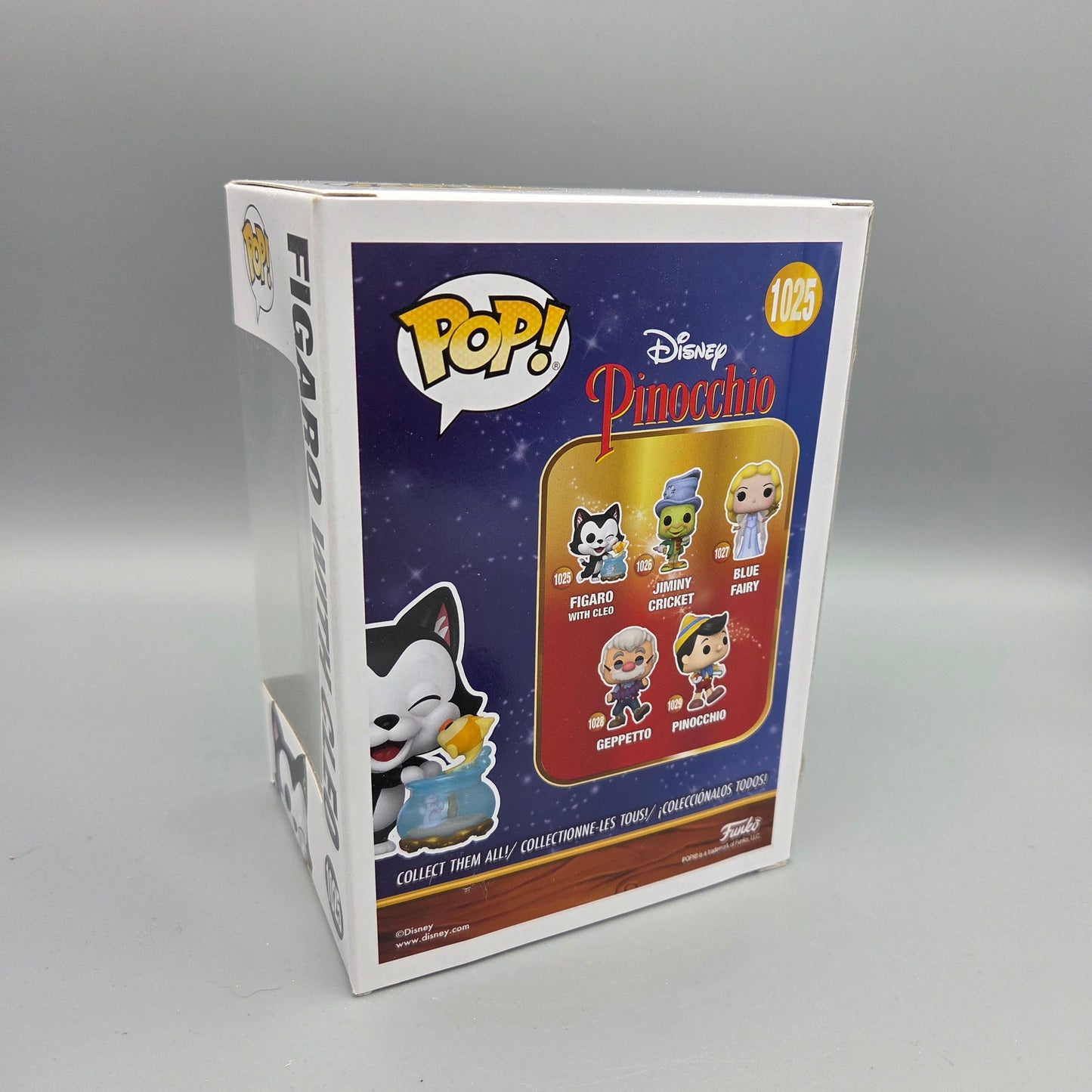 Funko Pop! Pinocchio	#1025 Figaro with Cleo		Disney	Vinylfigur