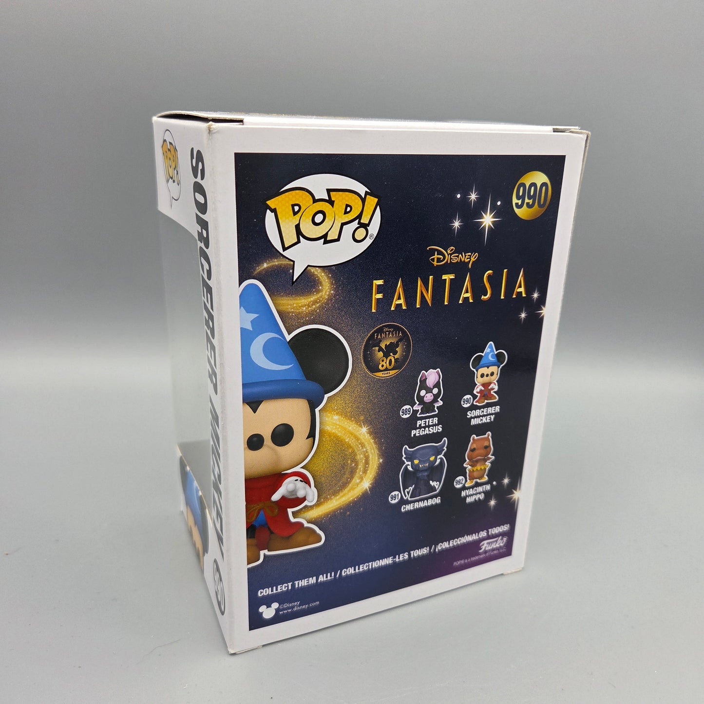 Funko Pop! Fantasia	#990 Sorcerer Mickey		Disney	Vinylfigur