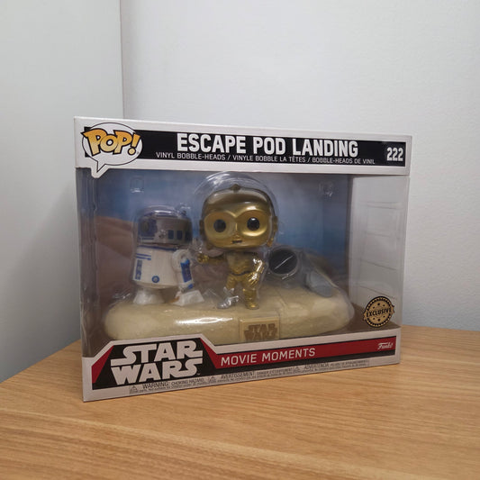 Funko Pop! Star Wars	#222 Escape Pod Landing	Exclusive	-	Vinylfigur