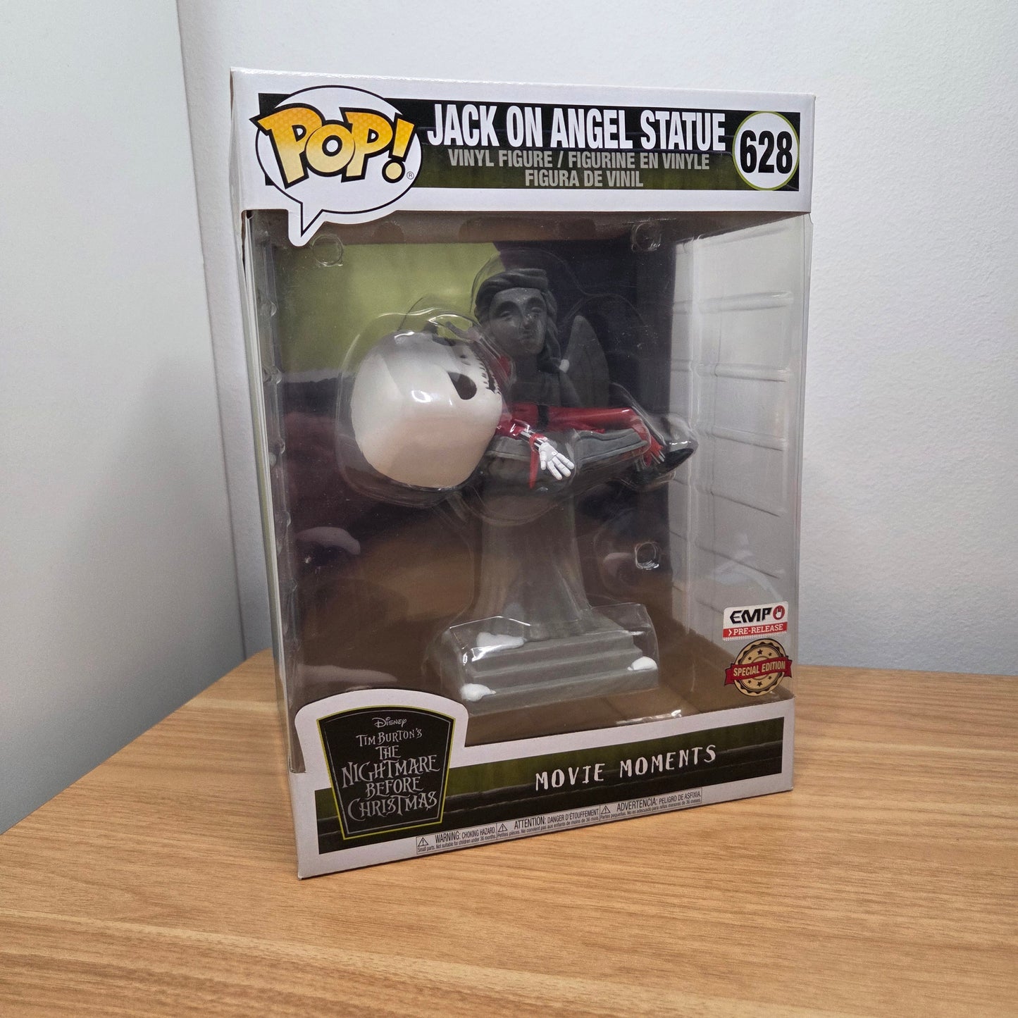Funko Pop! The Nightmare before Christmas	#628 Jack on Angel Statue	Special Edition	Disney	Vinylfigur