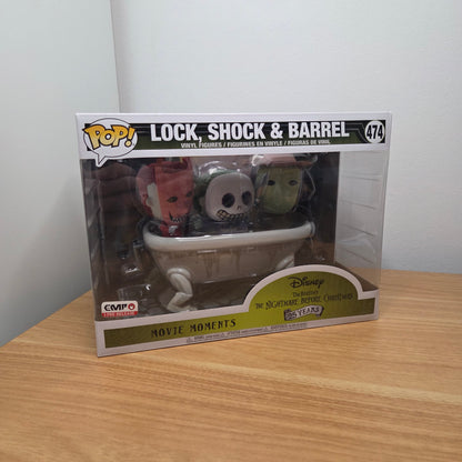 Funko Pop! The Nightmare before Christmas	#474 Lock, Shock & Barrel		Disney	Vinylfigur