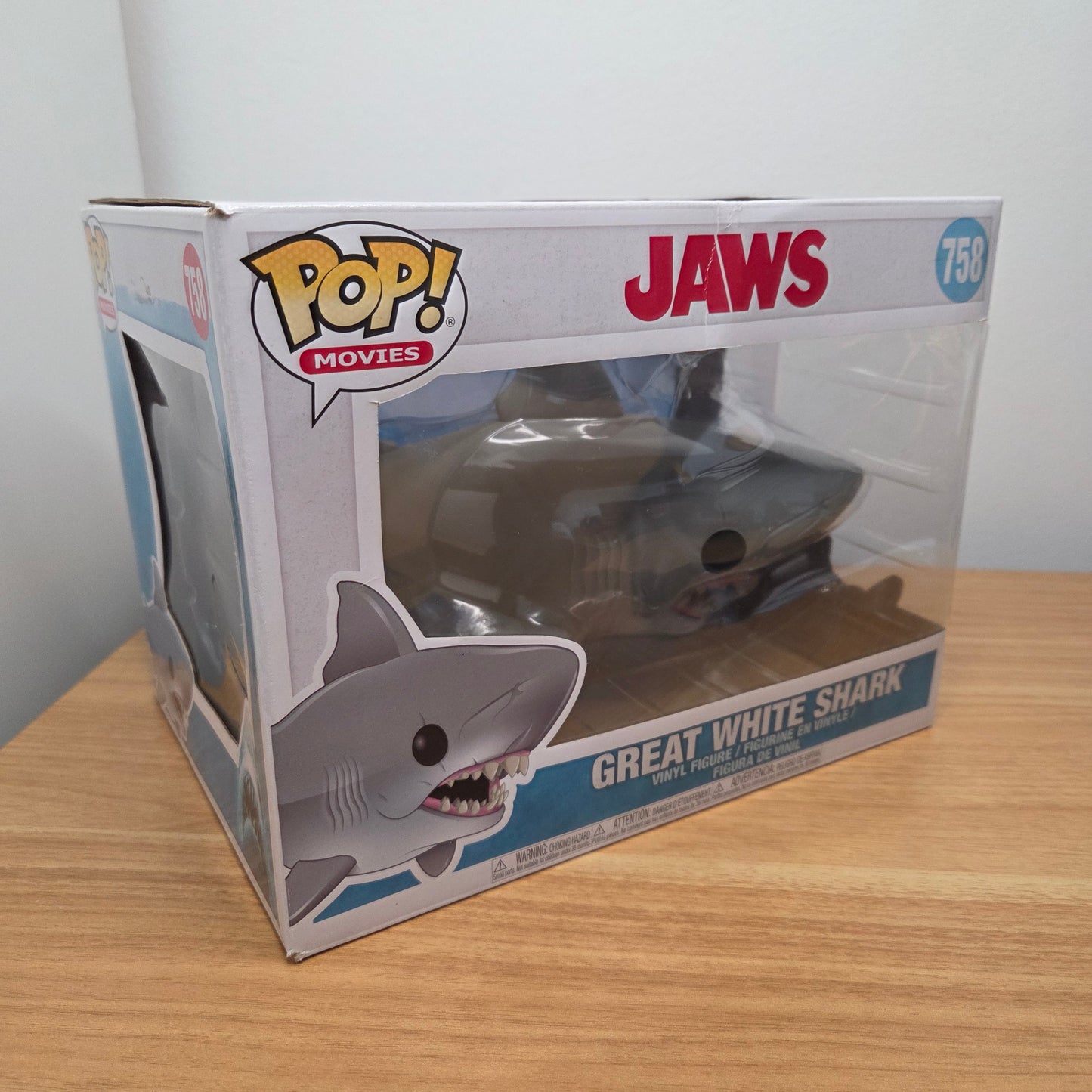 Funko Pop! Jaws - Der weiße Hai	#758 Great White Shark		Movies	6-Inch