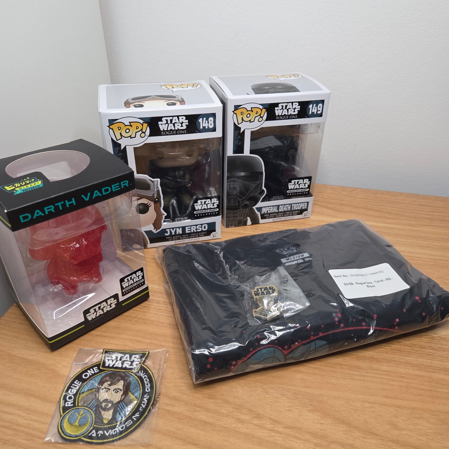 Funko Pop! Star Wars	Smuggler's Bounty	Set: Jyn Erso & Imperial Death Trooper Figur und mehr