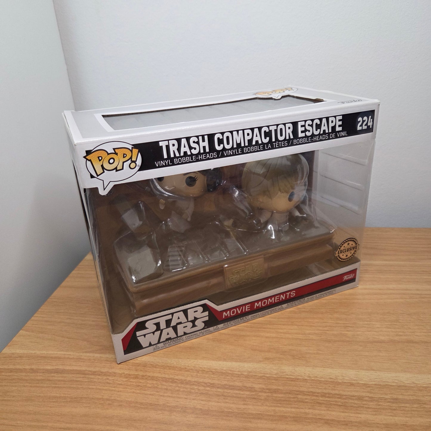 Funko Pop! Star Wars	#224 Trash Compactor Escape	Exclusive	-	Vinylfigur