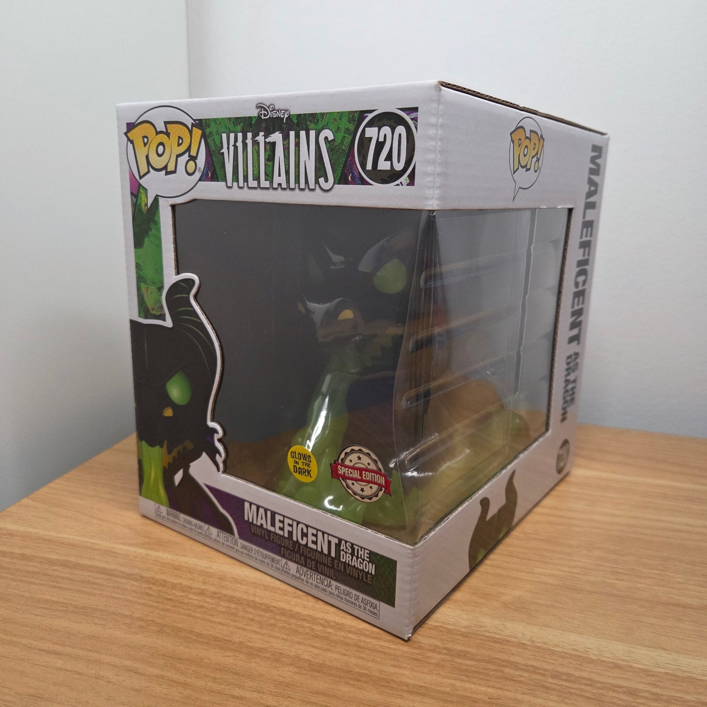 Funko Pop! Villains	#720 Maleficent as the Dragon	Glows in the Dark	Disney	Vinylfigur