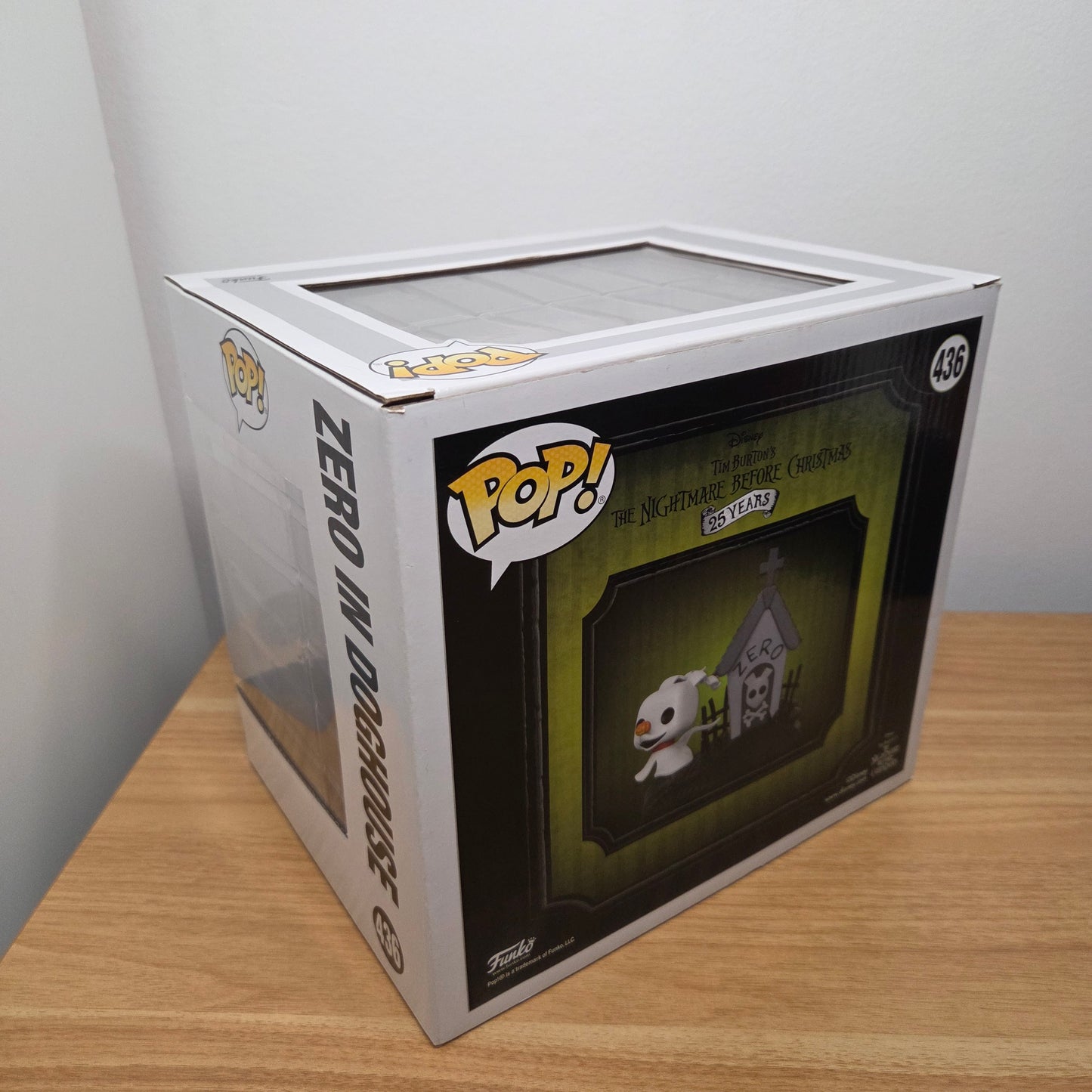 Funko Pop! The Nightmare before Christmas	#436 Zero in Doghouse	Glow Chase	Disney	Vinylfigur