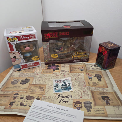 Funko Pop! Pirates of the Caribbean	Treasures	Set: Wicked wench Captain und Smee Figur und mehr