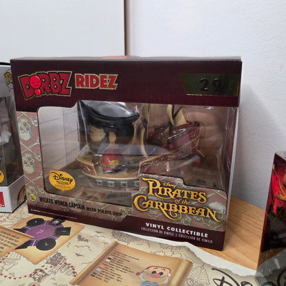 Funko Pop! Pirates of the Caribbean	Treasures	Set: Wicked wench Captain und Smee Figur und mehr
