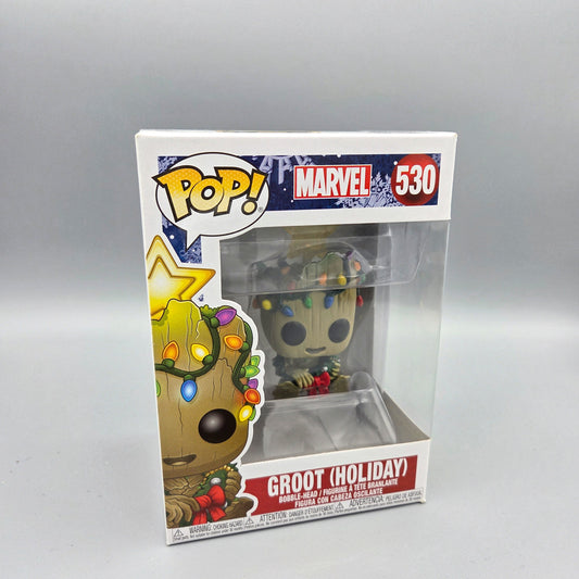 Funko Pop! #530 Groot (Holiday)		Marvel	Vinylfigur