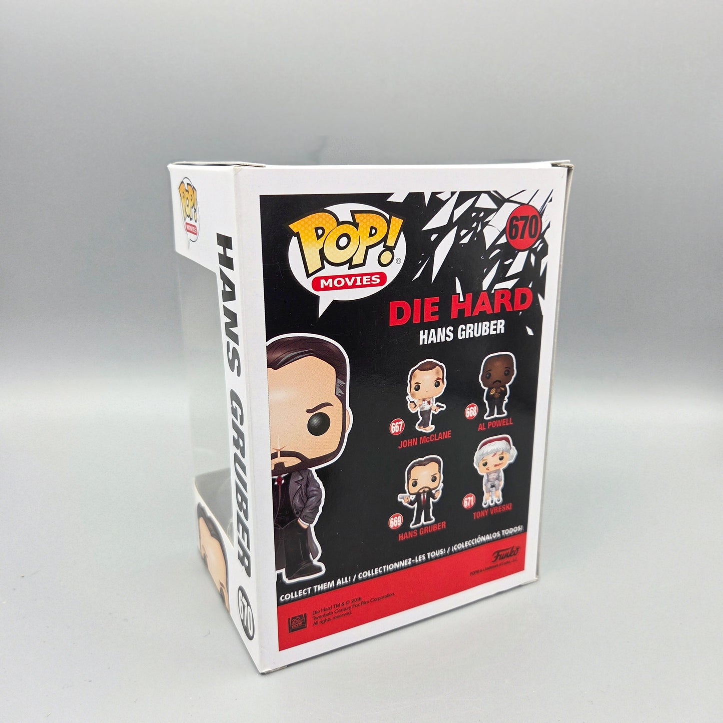 Funko Pop! Die Hard - Stirb Langsam	#670 Hans Gruber		Movies	Vinylfigur