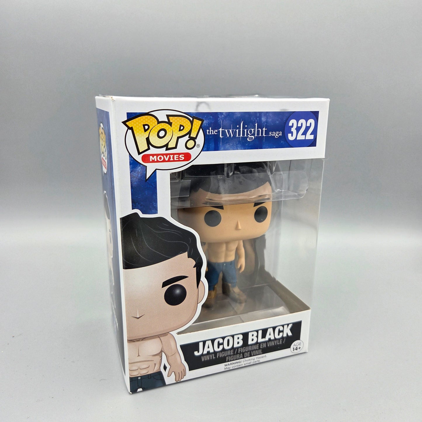 Funko Pop! The Twilight Saga	#322 Jacob Black		Movies	Vinylfigur