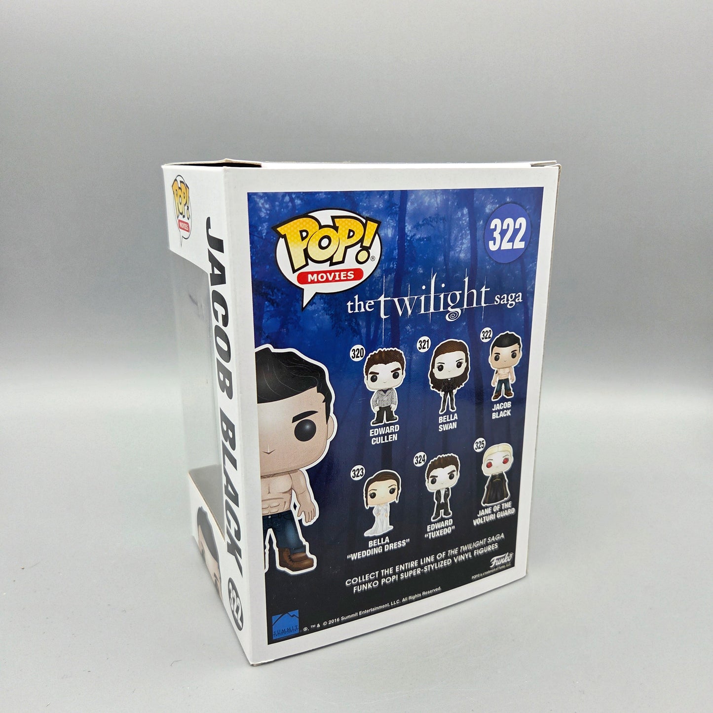 Funko Pop! The Twilight Saga	#322 Jacob Black		Movies	Vinylfigur
