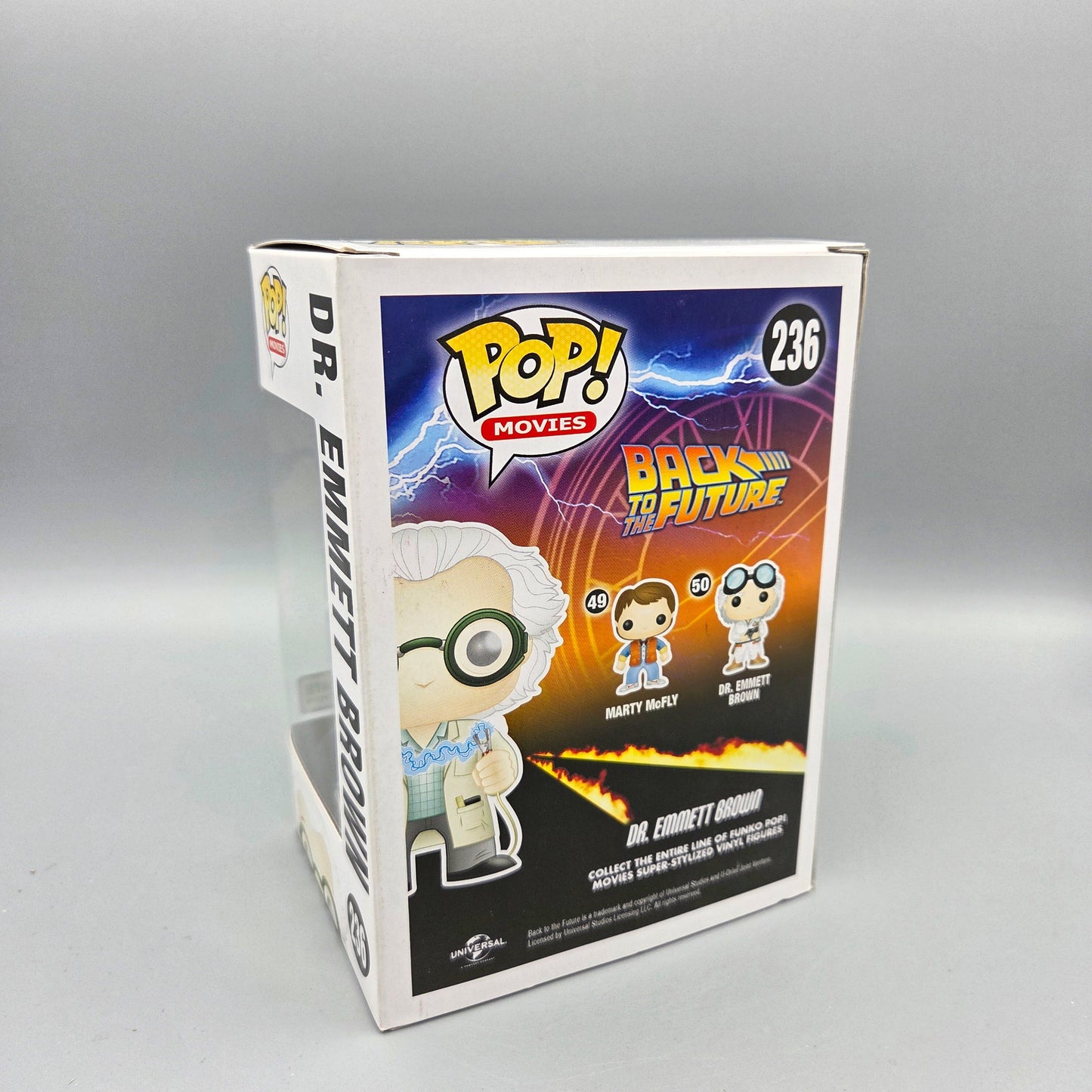 Funko Pop! Back to the Future	#236 Dr. Emmett Brown	Exclusive	Movies	Vinylfigur
