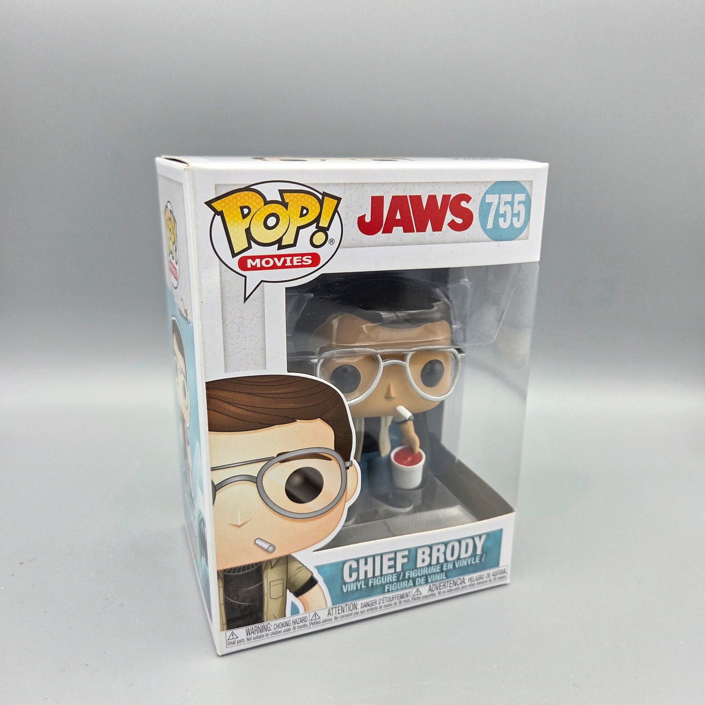 Funko Pop! Jaws - Der weiße Hai	#755 Chief Brody		Movies	Vinylfigur