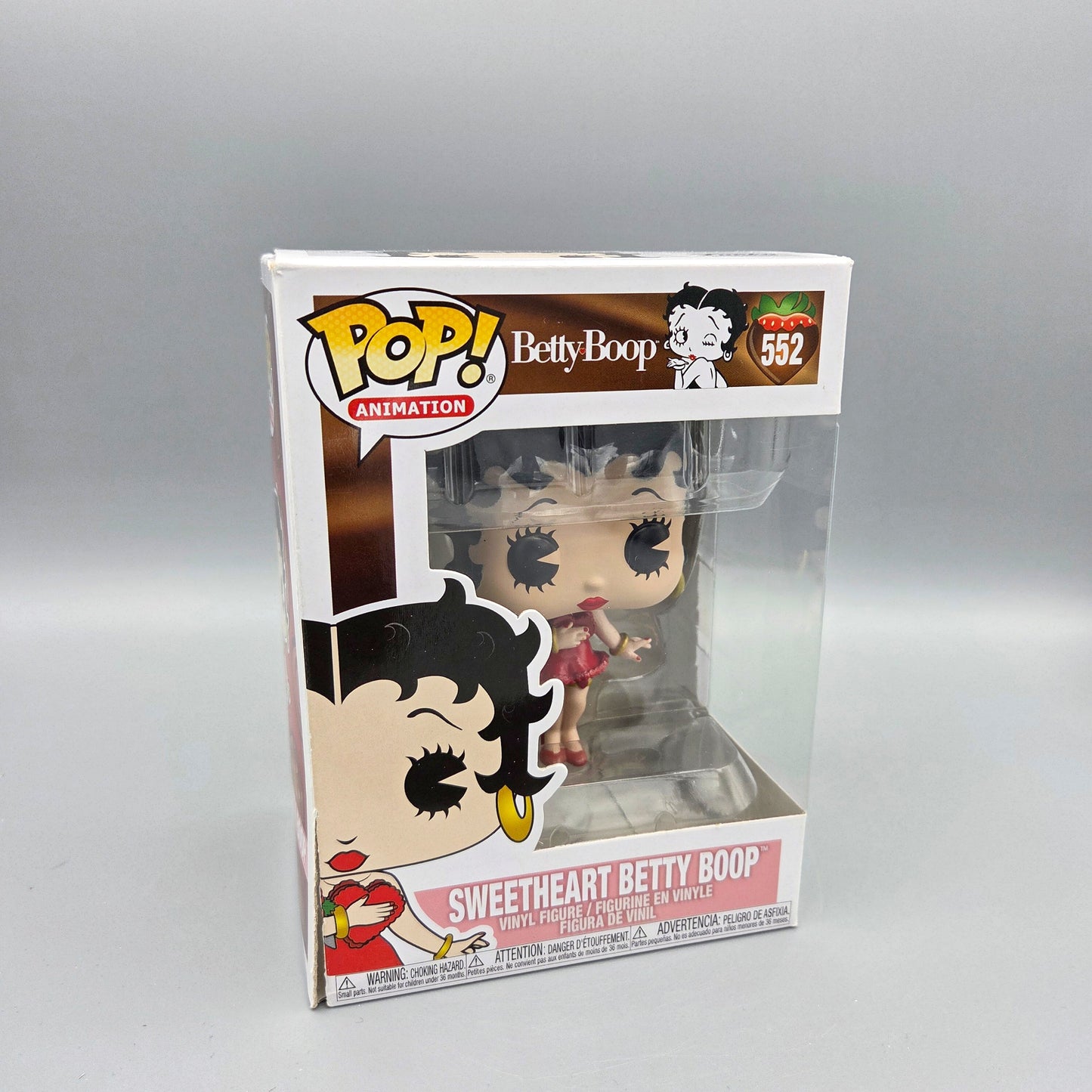 Funko Pop! Betty Boop	#552 Sweetheart Betty Boop		Animation	Vinylfigur
