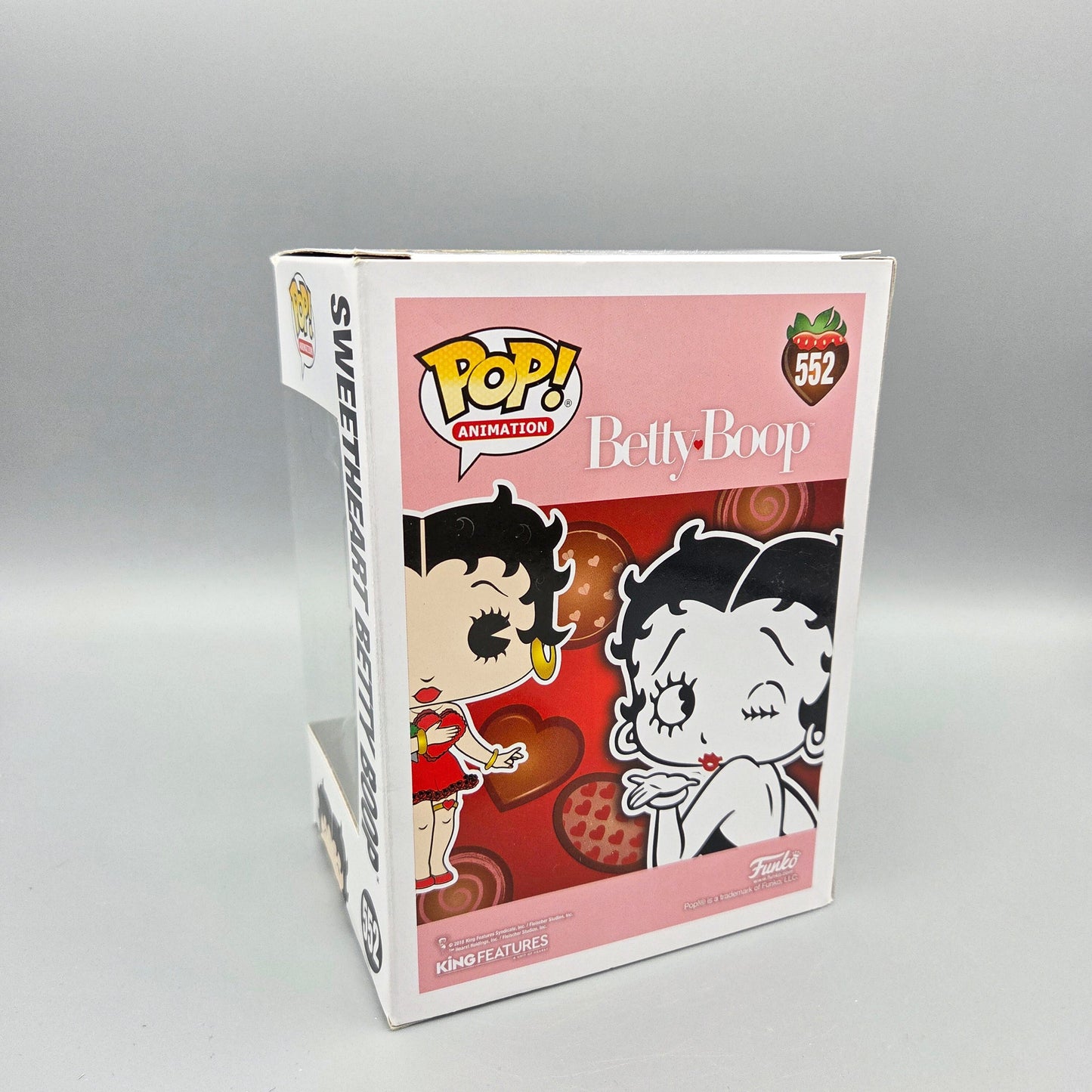 Funko Pop! Betty Boop	#552 Sweetheart Betty Boop		Animation	Vinylfigur
