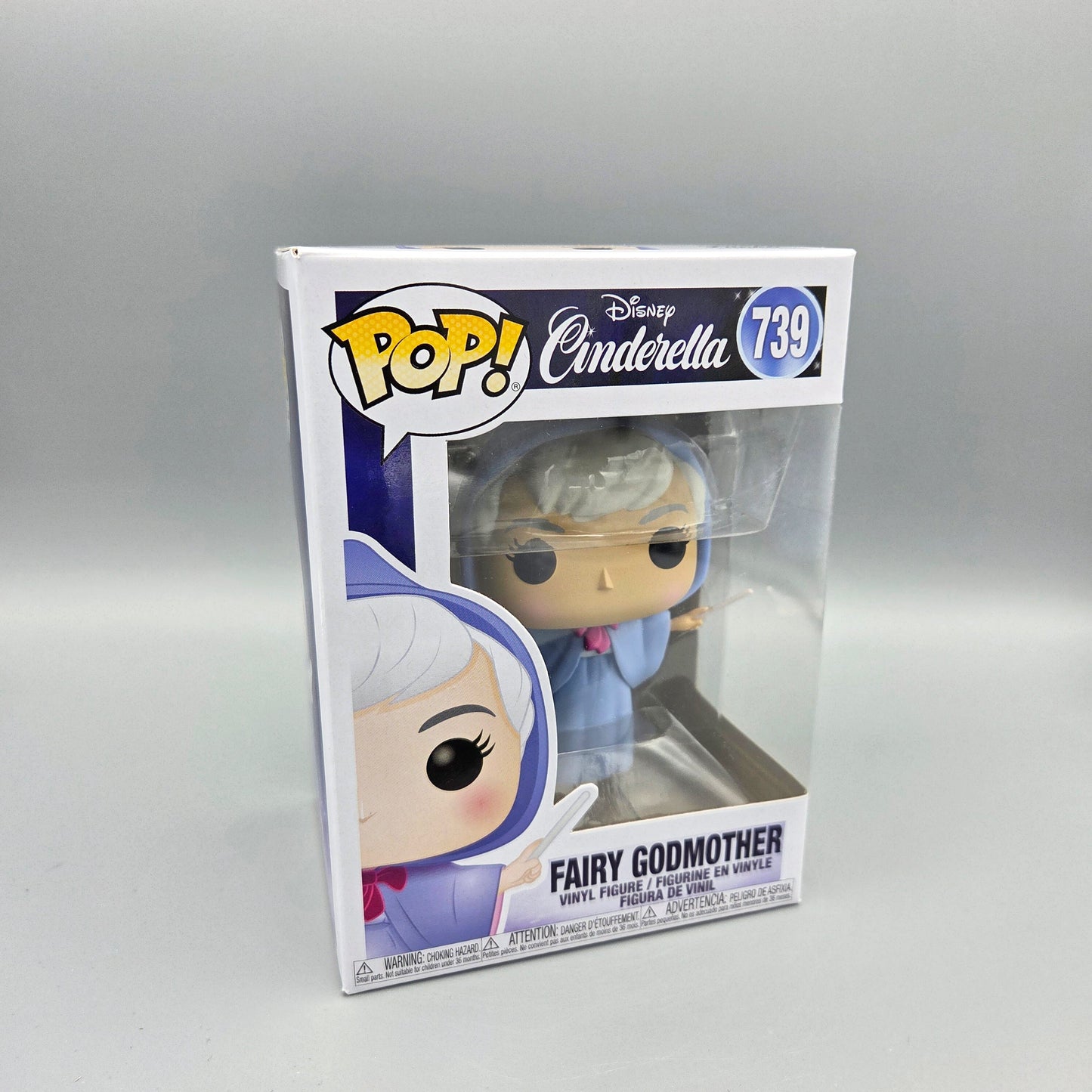 Funko Pop! Cinderella	#739 Fairy Godmother		Disney	Vinylfigur