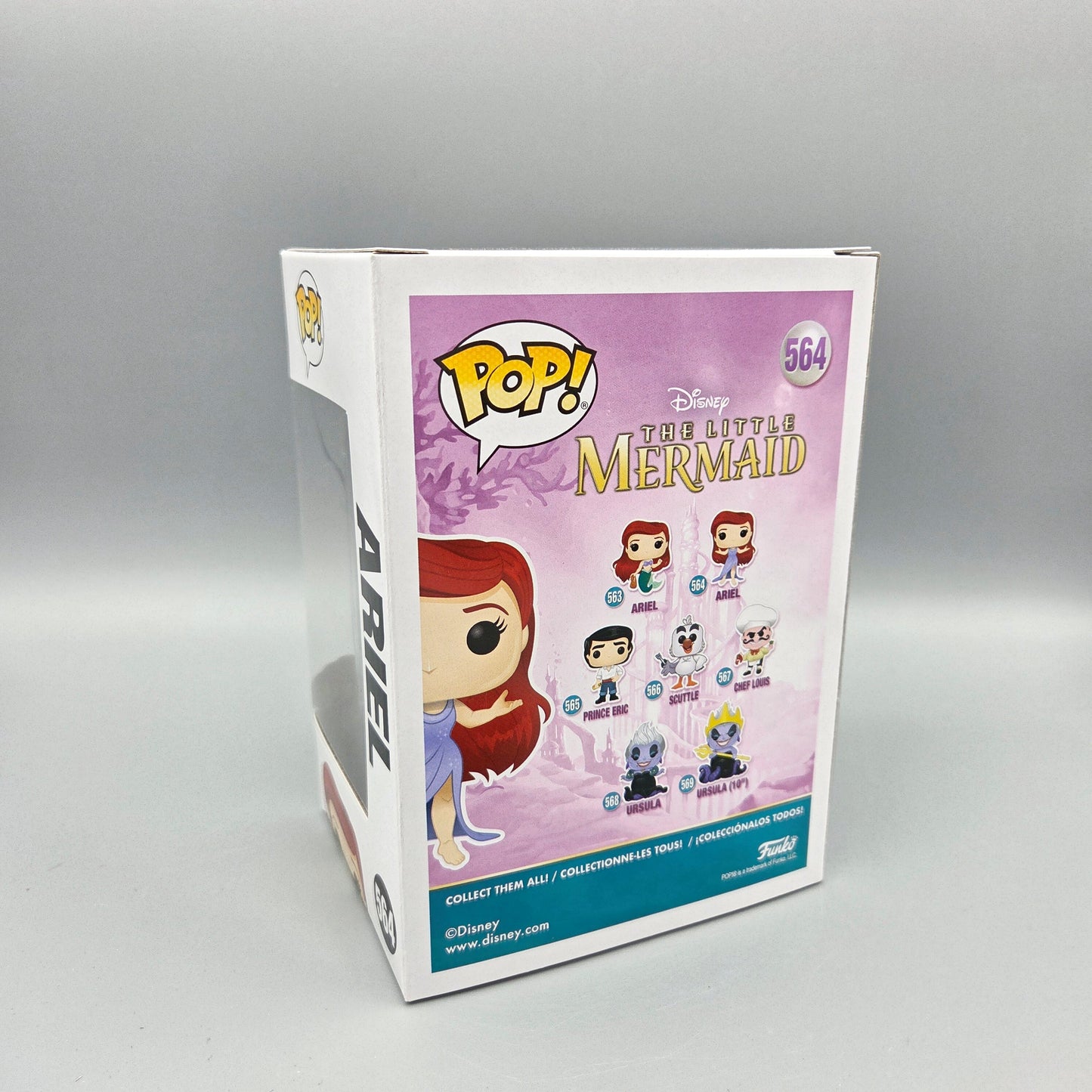 Funko Pop! The Little Mermaid	#564 Ariel		Disney	Vinylfigur