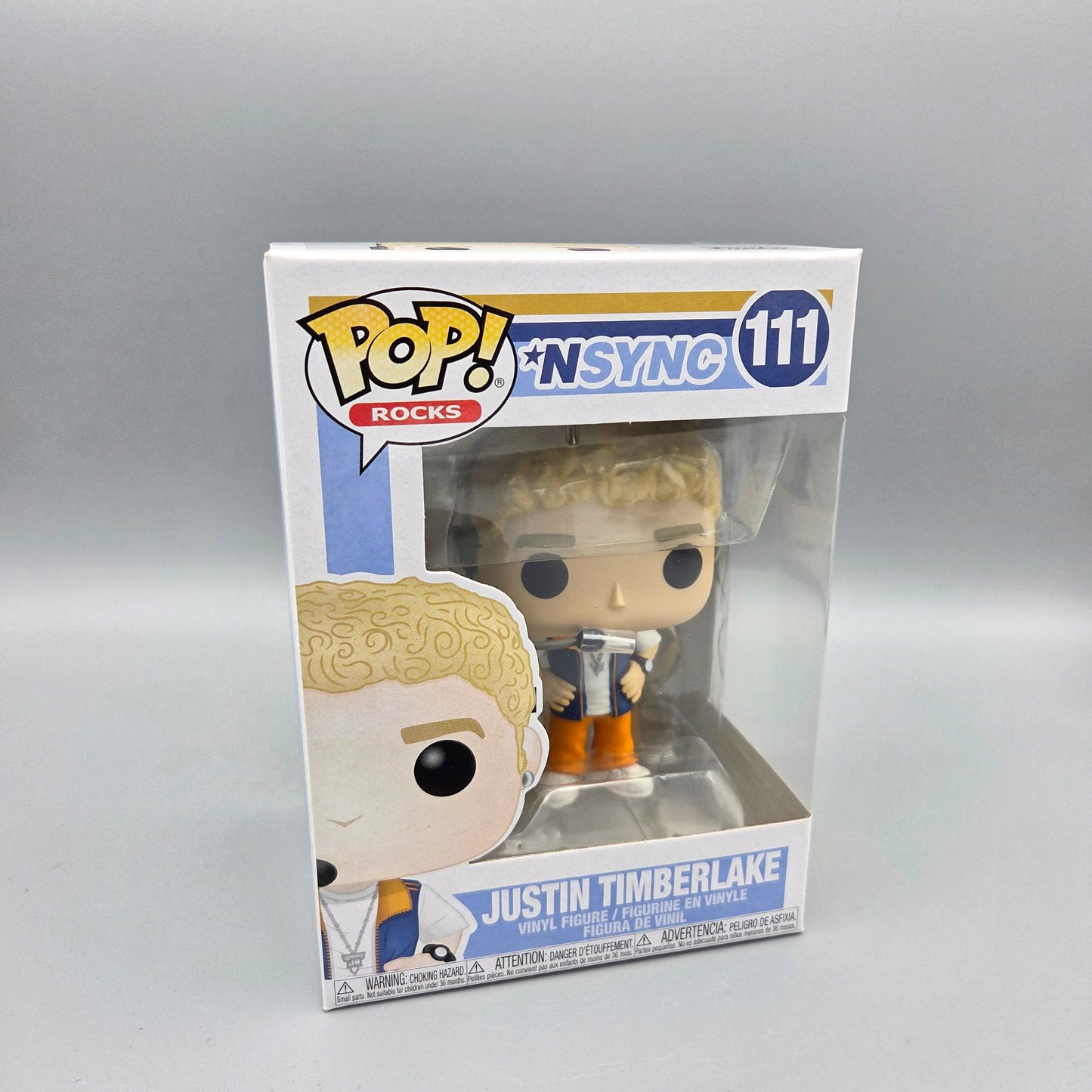 Funko Pop! Nsync	#111 Justin Timberlake		Rocks	Vinylfigur