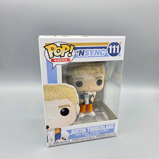 Funko Pop! Nsync	#111 Justin Timberlake		Rocks	Vinylfigur