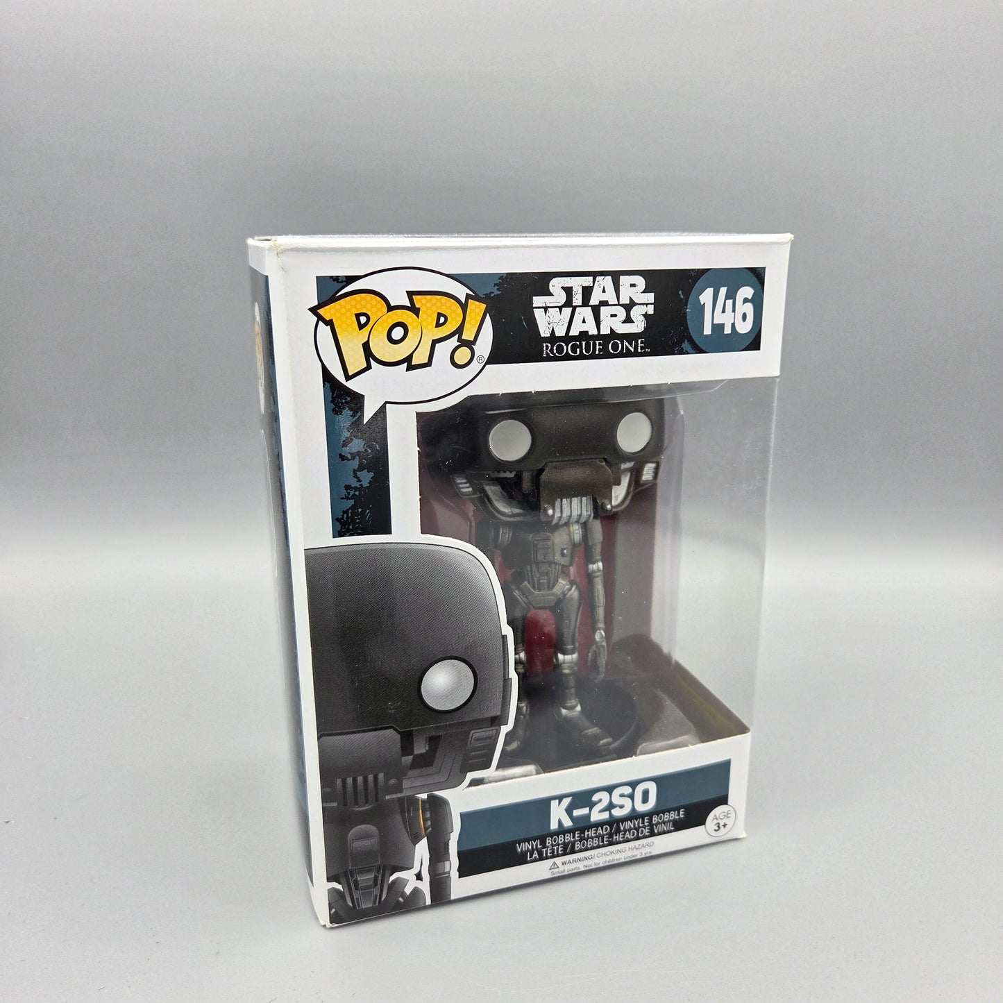 Funko Pop! Star Wars - Rogue One	#146 K-2SO		-	Vinylfigur