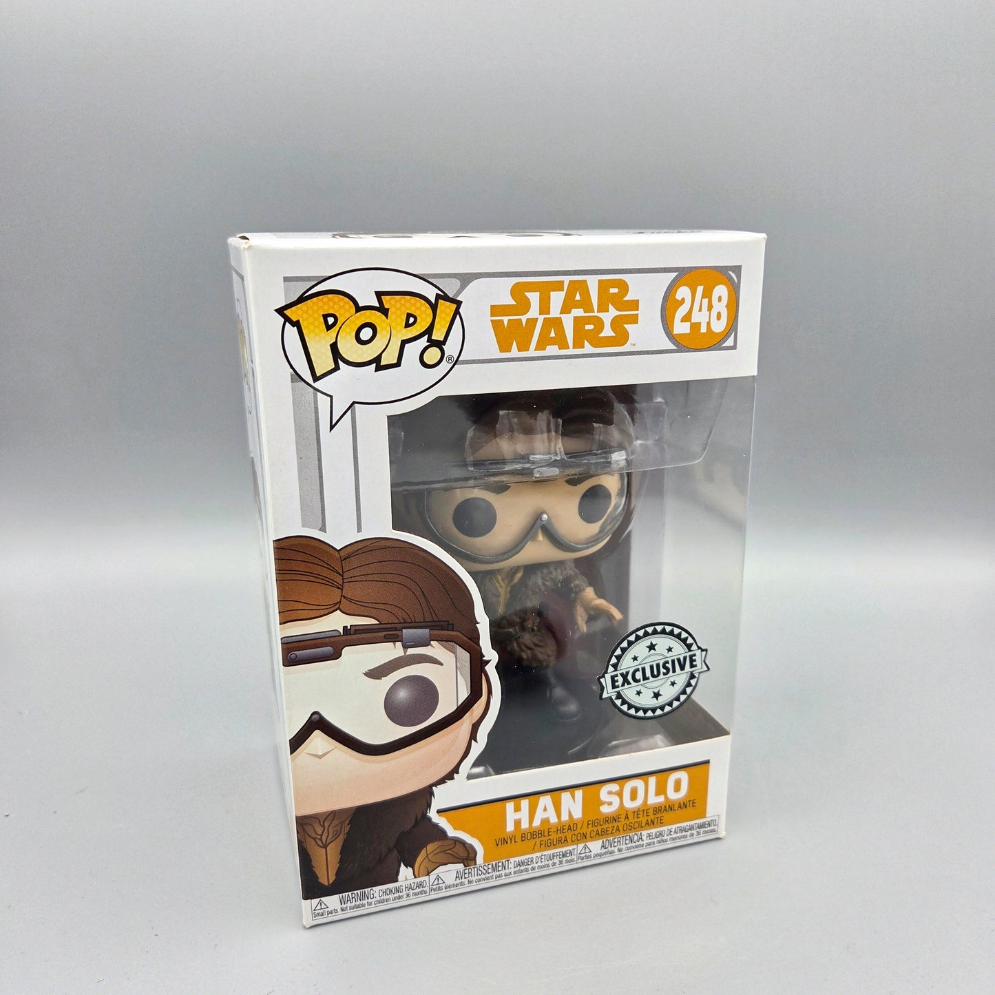 Funko Pop! Star Wars	#248 Han Solo	Exclusive	-	Vinylfigur