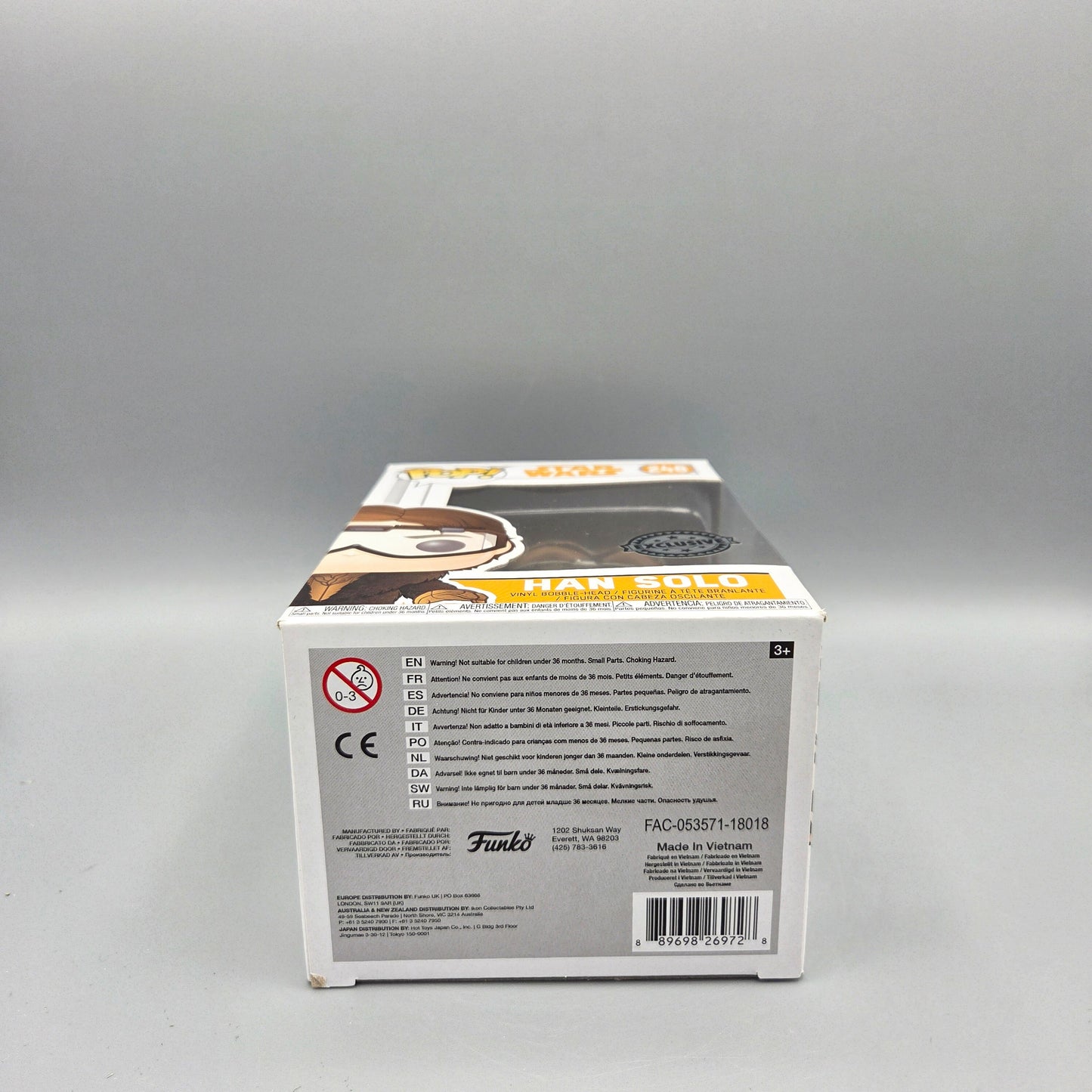 Funko Pop! Star Wars	#248 Han Solo	Exclusive	-	Vinylfigur