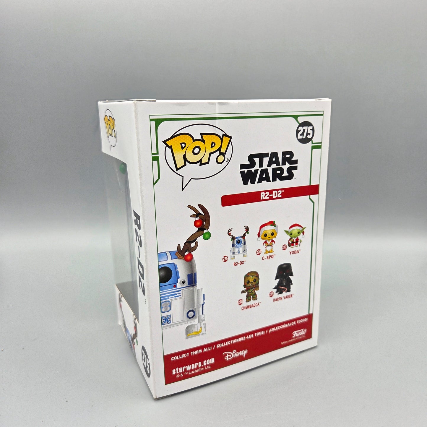 Funko Pop! Star Wars	#275 R2-D2 (Reindeer)		-	Vinylfigur