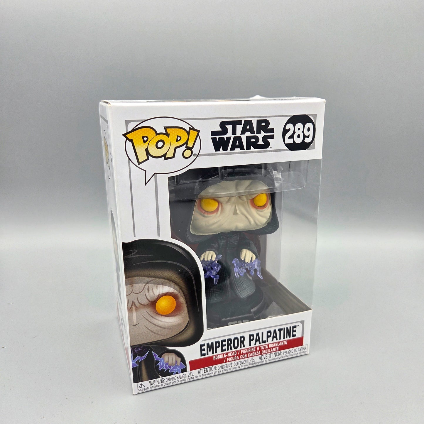 Funko Pop! Star Wars	#289 Emperor Palpatine		-	Vinylfigur