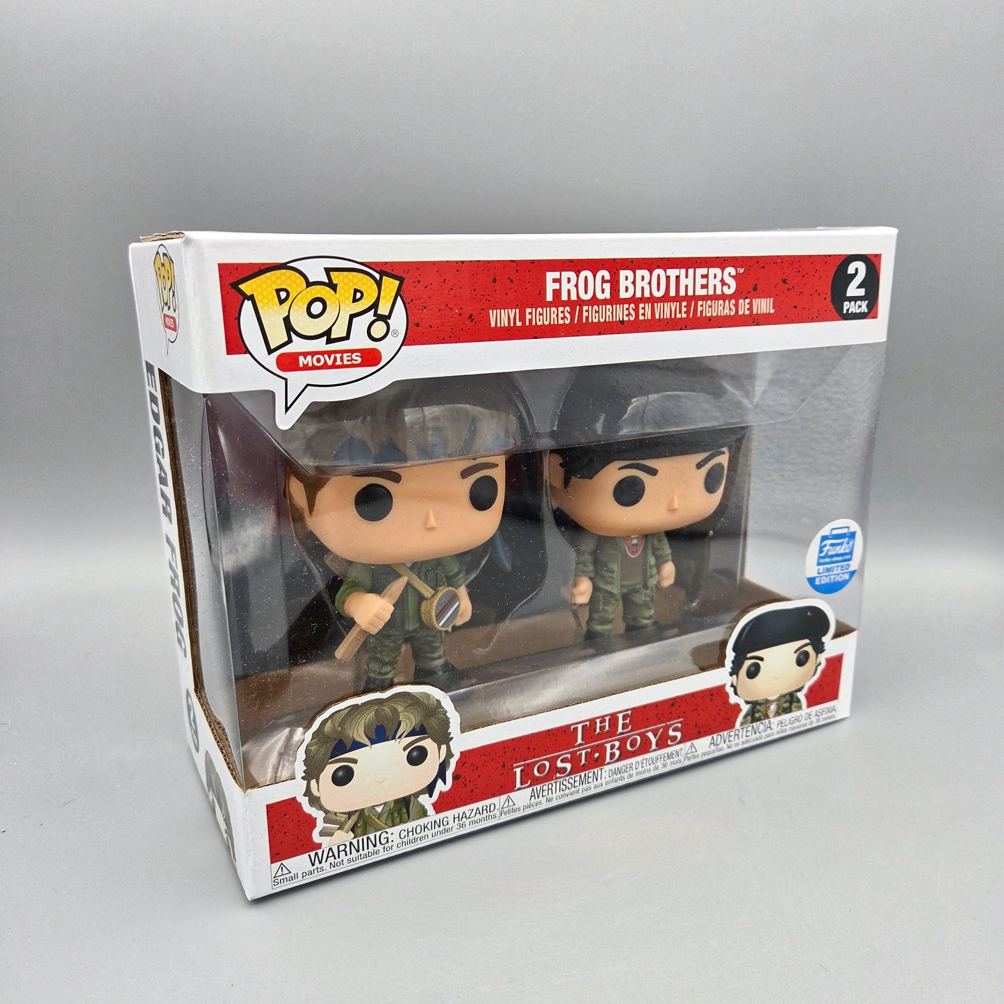 Funko Pop! The Lost Boys	2 Pack: Frog Brothers	Limited Edition	Movies	Vinylfigur