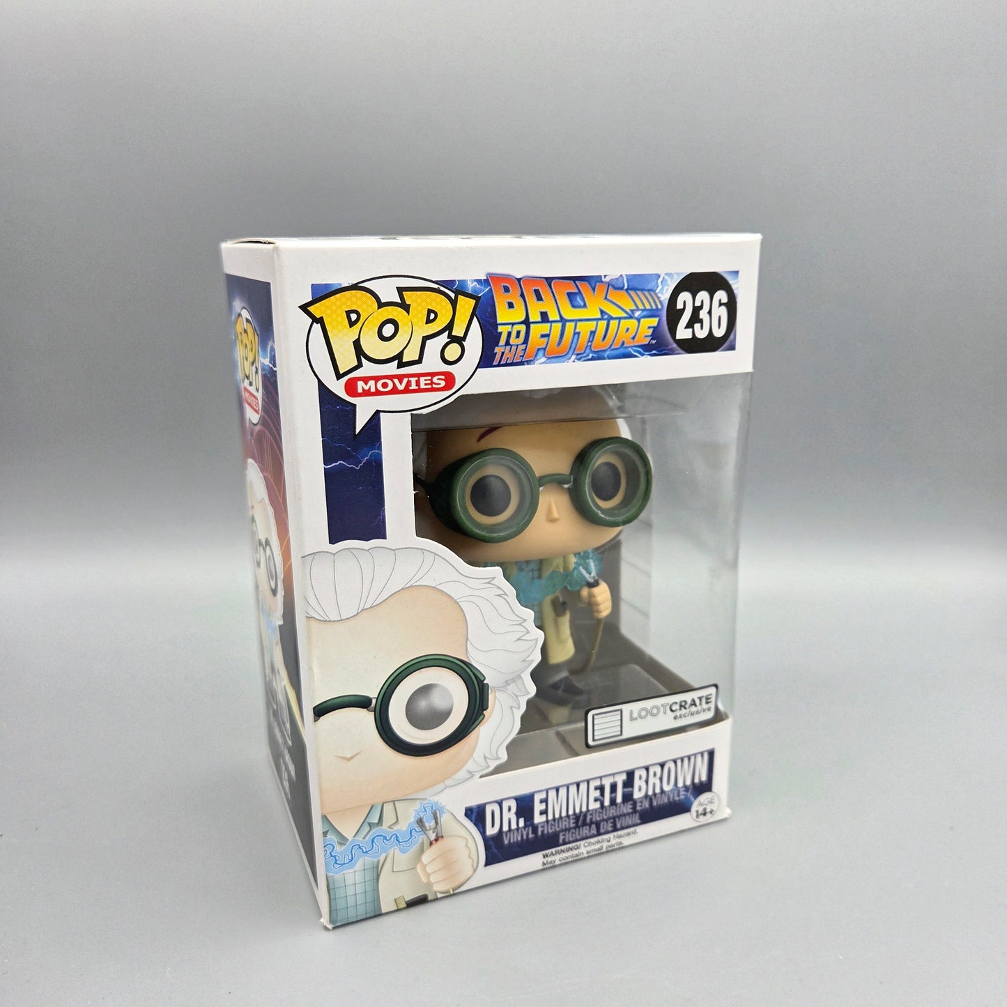 Funko Pop! Back to the Future	#236 Dr. Emmett Brown	Exclusive	Movies	Vinylfigur