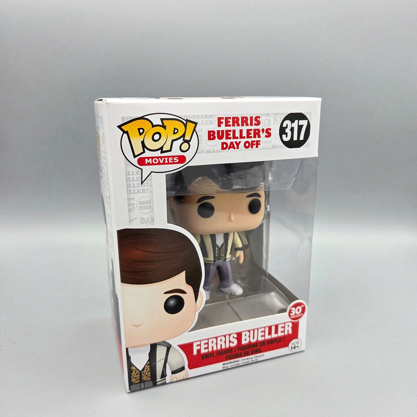 Funko Pop! Ferris Bueller's Day Off	#317 Ferris Bueller		Movies	Vinylfigur