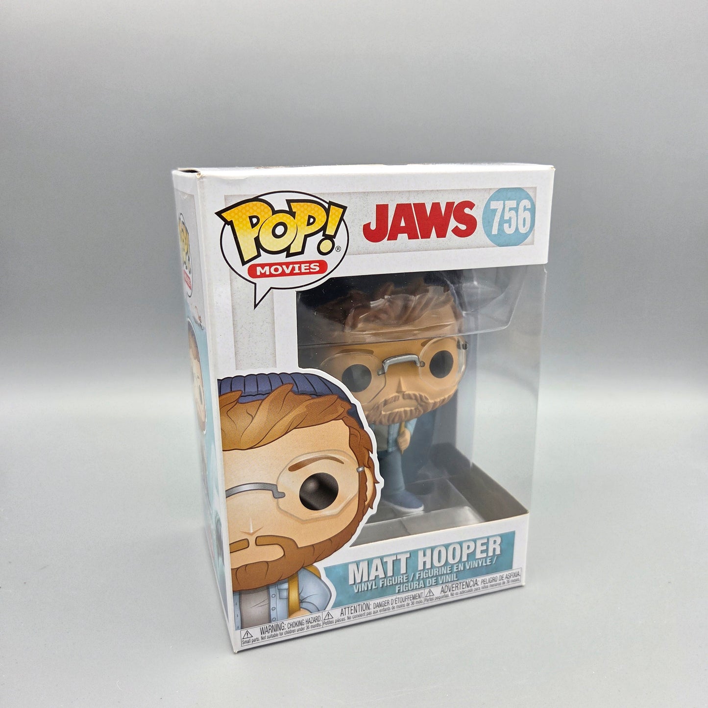 Funko Pop! Jaws - Der weiße Hai	#756 Matt Hooper		Movies	Vinylfigur