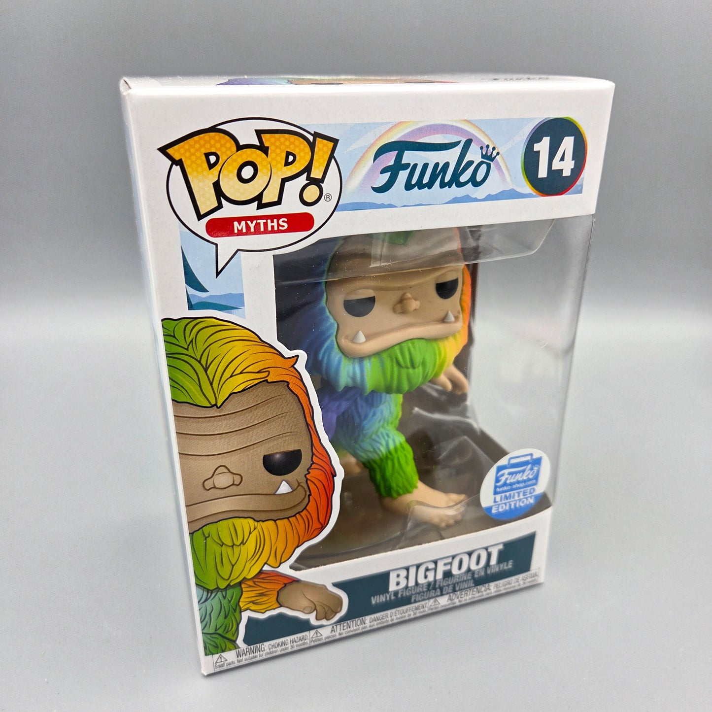 Funko Pop! #14 Bigfoot	Limited Edition	Myths	Vinylfigur