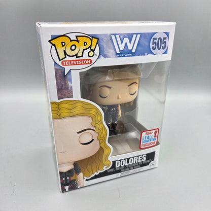 Funko Pop! Westworld	#505 Dolores	2017 Fall Convention	Television	Vinylfigur