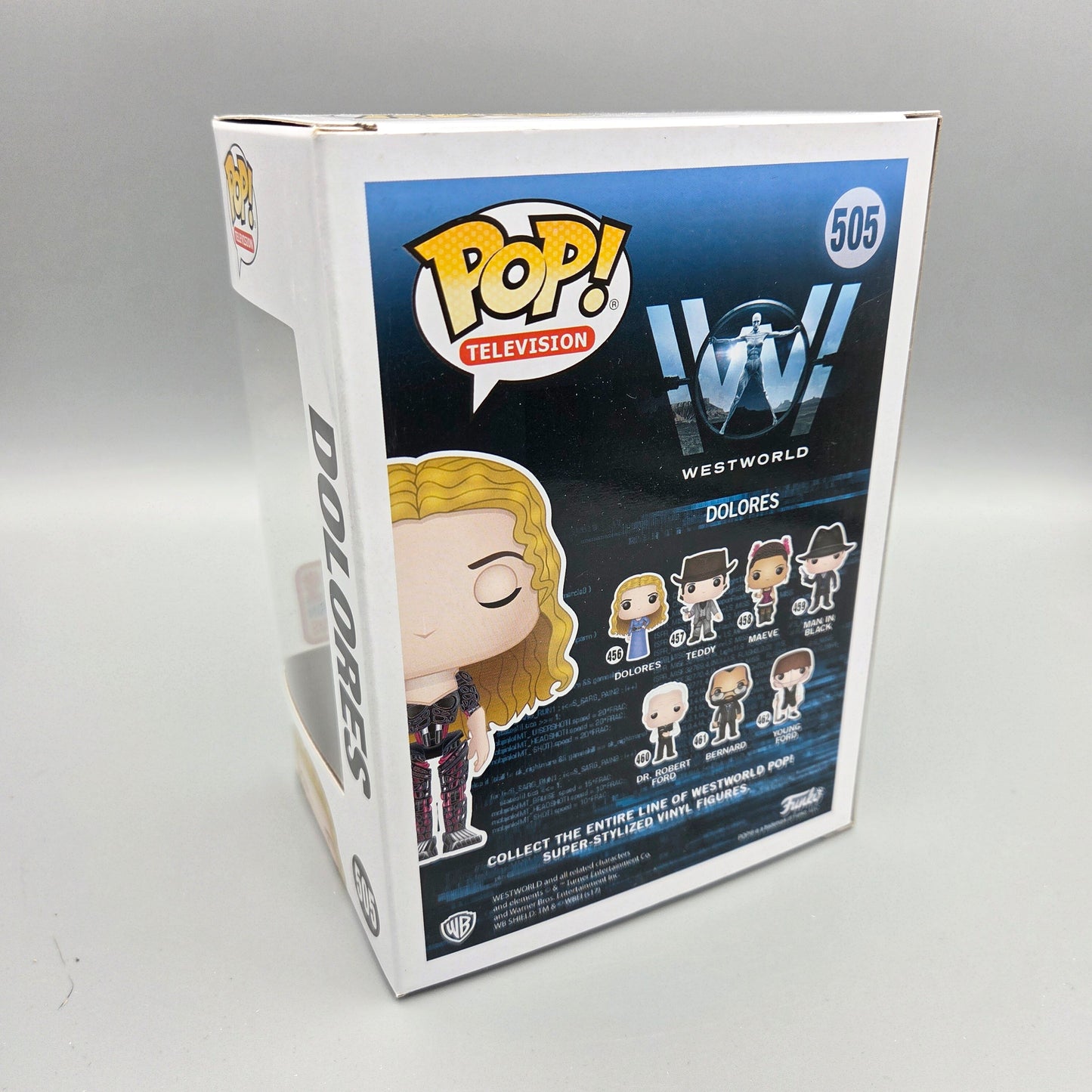 Funko Pop! Westworld	#505 Dolores	2017 Fall Convention	Television	Vinylfigur