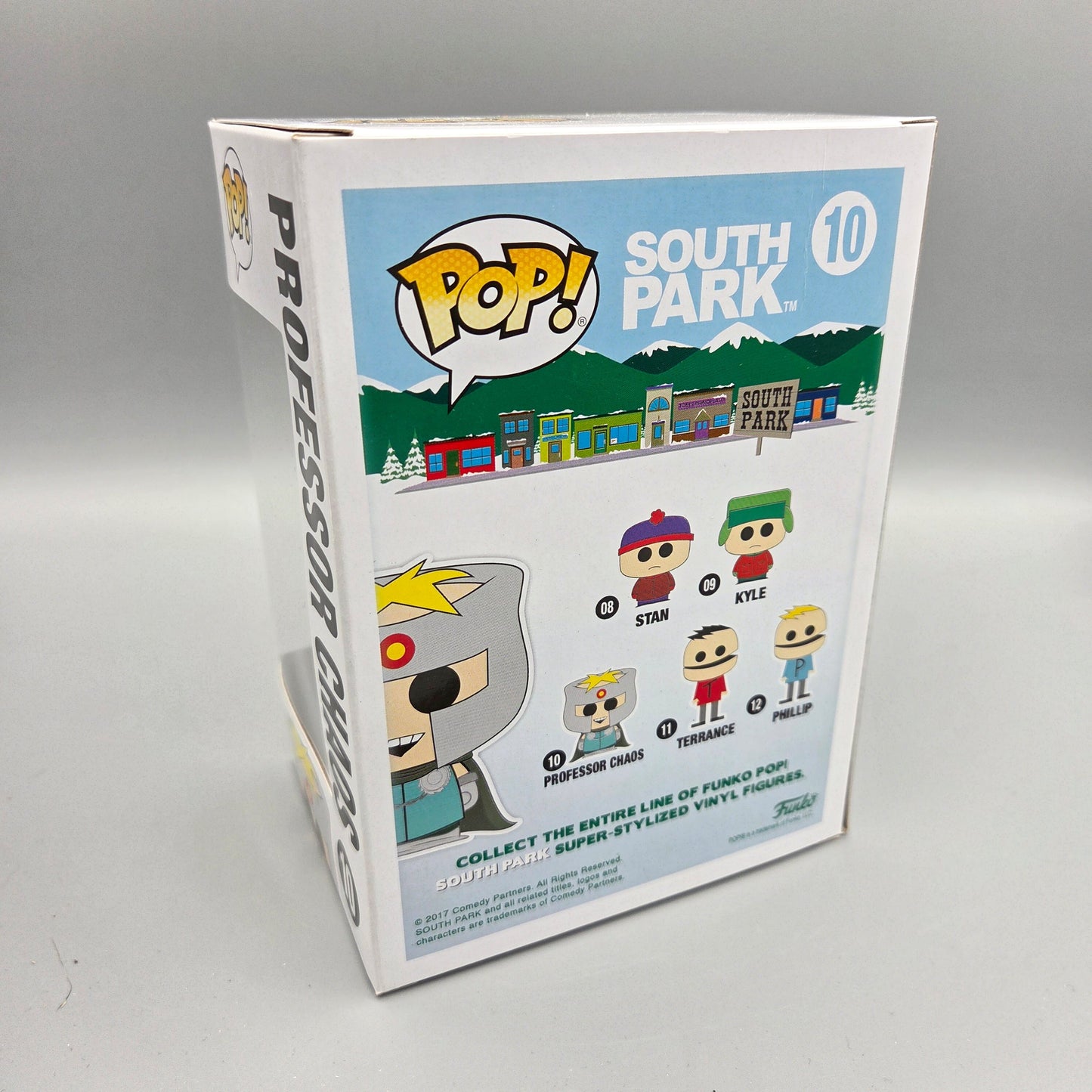 Funko Pop! South Park	#10 Professor Chaos		-	Vinylfigur