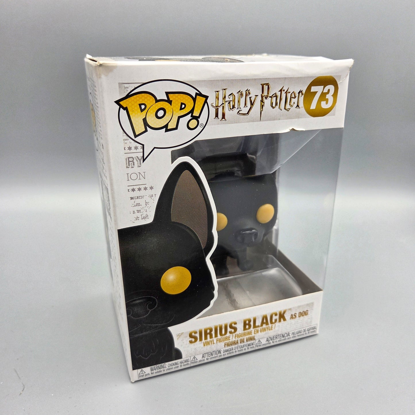 Funko Pop! Harry Potter	#73 Sirius Black as Dog		-	Vinylfigur
