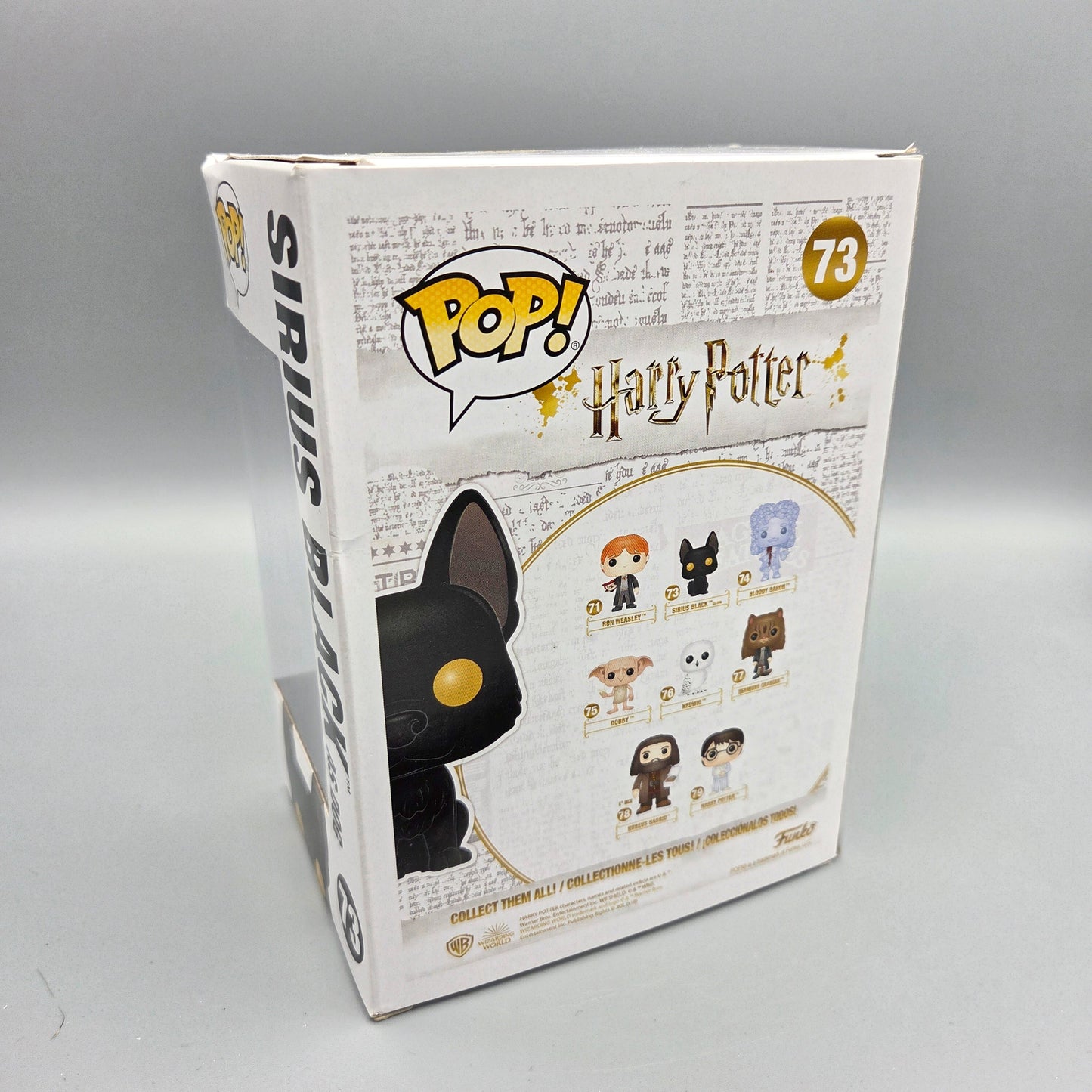 Funko Pop! Harry Potter	#73 Sirius Black as Dog		-	Vinylfigur