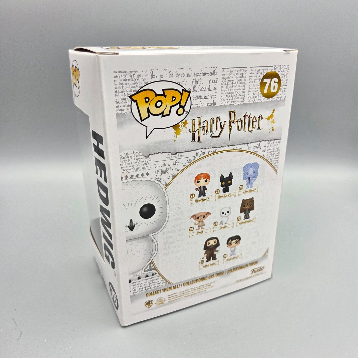 Funko Pop! Harry Potter	#76 Hedwig		-	Vinylfigur