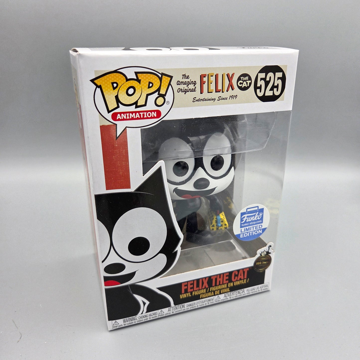 Funko Pop! #525 Felix the Cat	Limited Edition	Animation	Vinylfigur