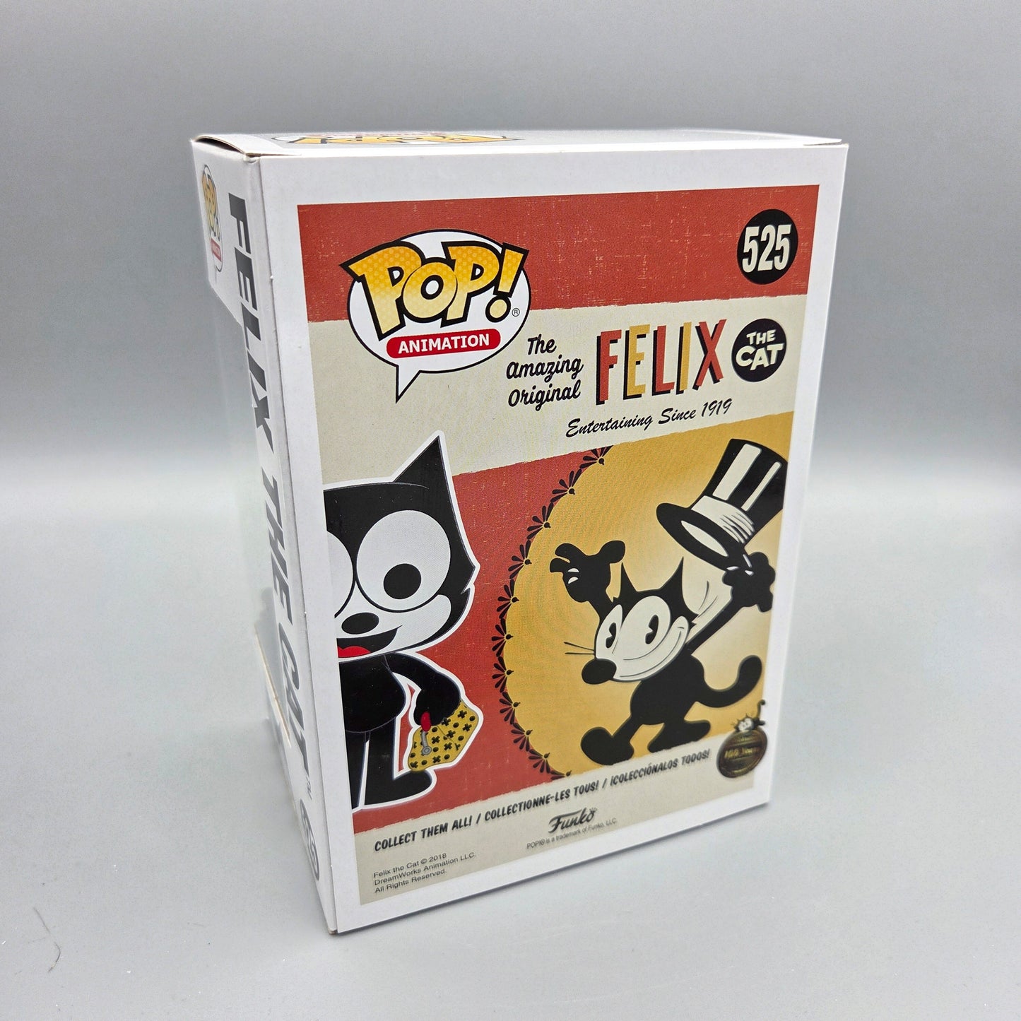 Funko Pop! #525 Felix the Cat	Limited Edition	Animation	Vinylfigur